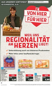 Kaufland Prospekt - Regionale Angebote ab 15.10.