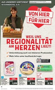 Kaufland Prospekt - Regionale Angebote ab 15.10.