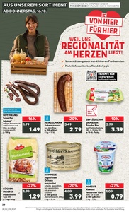 Kaufland Prospekt - Regionale Angebote ab 15.10.