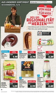 Kaufland Prospekt - Regionale Angebote ab 15.10.