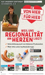 Kaufland Prospekt - Regionale Angebote ab 15.10.