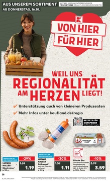 Kaufland Prospekt - Regionale Angebote ab 15.10.