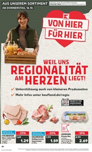 Kaufland Prospekt - Regionale Angebote ab 15.10.