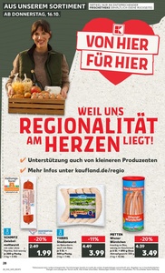 Kaufland Prospekt - Regionale Angebote ab 15.10.