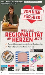 Kaufland Prospekt - Regionale Angebote ab 15.10.
