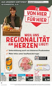 Kaufland Prospekt - Regionale Angebote ab 15.10.