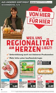 Kaufland Prospekt - Regionale Angebote ab 15.10.