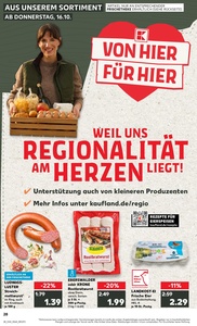 Kaufland Prospekt - Regionale Angebote ab 15.10.