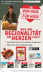 Kaufland Prospekt - Regionale Angebote ab 15.10.