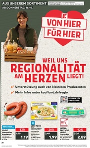 Kaufland Prospekt - Regionale Angebote ab 15.10.
