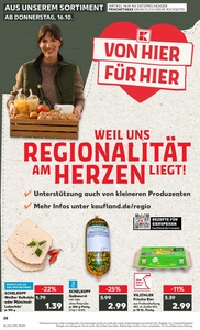 Kaufland Prospekt - Regionale Angebote ab 15.10.