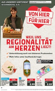 Kaufland Prospekt - Regionale Angebote ab 15.10.