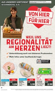 Kaufland Prospekt - Regionale Angebote ab 15.10.