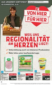 Kaufland Prospekt - Regionale Angebote ab 15.10.
