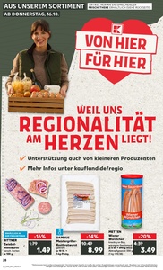 Kaufland Prospekt - Regionale Angebote ab 15.10.
