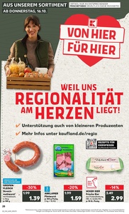 Kaufland Prospekt - Regionale Angebote ab 15.10.