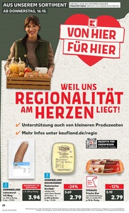 Kaufland Prospekt - Regionale Angebote ab 15.10.