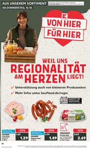 Kaufland Prospekt - Regionale Angebote ab 15.10.