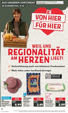 Kaufland Prospekt - Regionale Angebote ab 15.10.