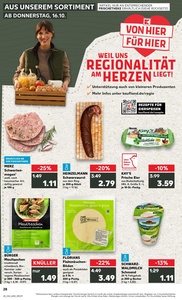 Kaufland Prospekt - Regionale Angebote ab 15.10.