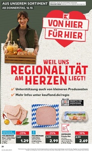 Kaufland Prospekt - Regionale Angebote ab 15.10.