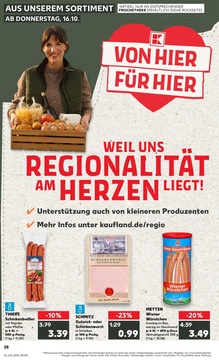 Kaufland Prospekt - Regionale Angebote ab 15.10.