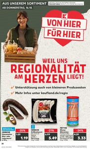 Kaufland Prospekt - Regionale Angebote ab 15.10.