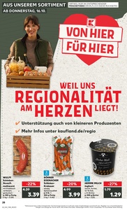 Kaufland Prospekt - Regionale Angebote ab 15.10.