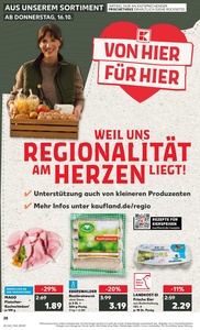 Kaufland Prospekt - Regionale Angebote ab 15.10.