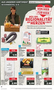 Kaufland Prospekt - Regionale Angebote ab 15.10.