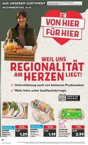 Kaufland Prospekt - Regionale Angebote ab 15.10.