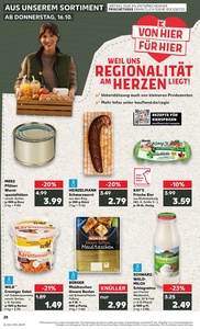 Kaufland Prospekt - Regionale Angebote ab 15.10.