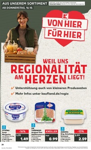 Kaufland Prospekt - Regionale Angebote ab 15.10.