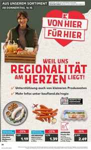 Kaufland Prospekt - Regionale Angebote ab 15.10.