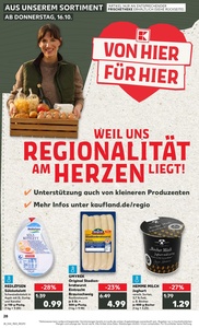 Kaufland Prospekt - Regionale Angebote ab 15.10.