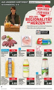 Kaufland Prospekt - Regionale Angebote ab 15.10.