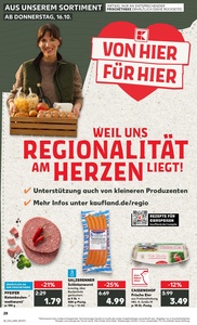 Kaufland Prospekt - Regionale Angebote ab 15.10.