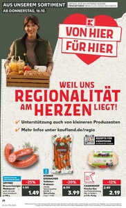 Kaufland Prospekt - Regionale Angebote ab 15.10.