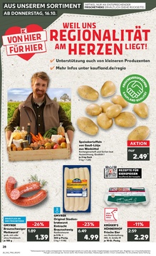 Kaufland Prospekt - Regionale Angebote ab 15.10.