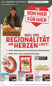 Kaufland Prospekt - Regionale Angebote ab 15.10.