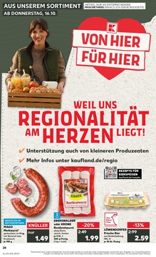 Kaufland Prospekt - Regionale Angebote ab 15.10.