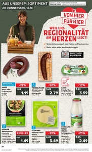 Kaufland Prospekt - Regionale Angebote ab 15.10.