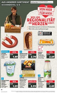 Kaufland Prospekt - Regionale Angebote ab 15.10.
