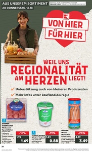 Kaufland Prospekt - Regionale Angebote ab 15.10.