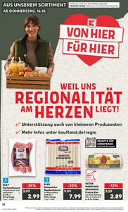 Kaufland Prospekt - Regionale Angebote ab 15.10.