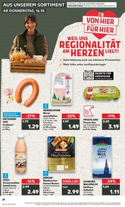 Kaufland Prospekt - Regionale Angebote ab 15.10.