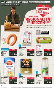 Kaufland Prospekt - Regionale Angebote ab 15.10.