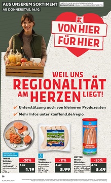 Kaufland Prospekt - Regionale Angebote ab 15.10.
