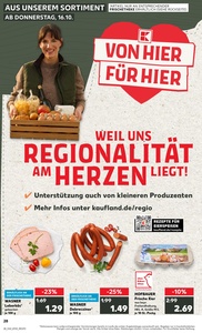 Kaufland Prospekt - Regionale Angebote ab 15.10.