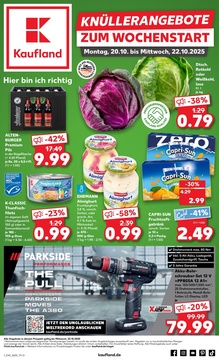 Kaufland Prospekt - Mo-Mi Angebote ab 20.10.